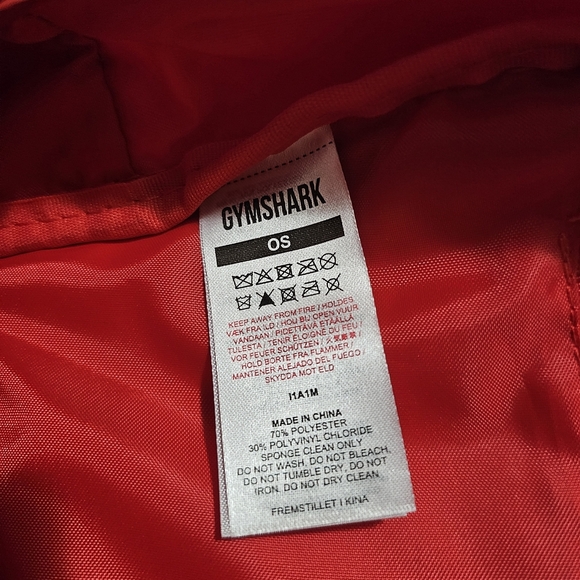 Red Gymshark Backpack - Picture 7 of 7